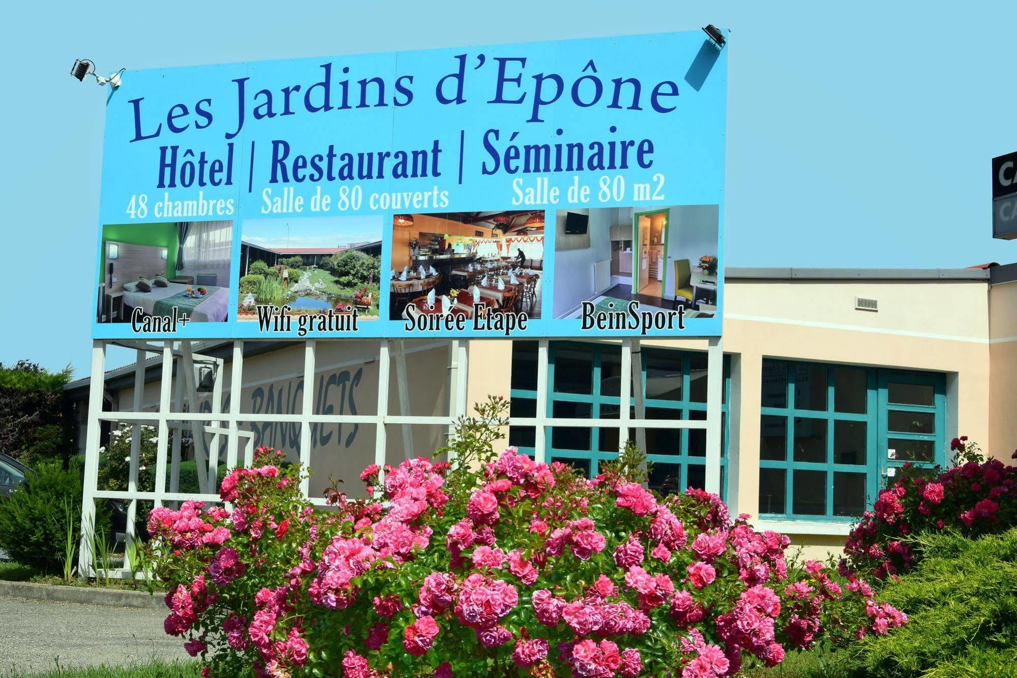 Hotel Restaurant Les Jardins D'Épône מראה חיצוני תמונה
